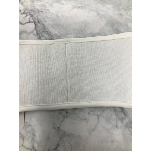 Nike Unisex White Fleece Headband Activewear Athletic Workout Performance L25-16 - Picture 7 of 9